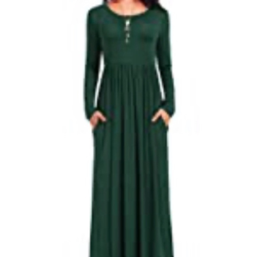 Women’s Long Sleeve Jersey Dress